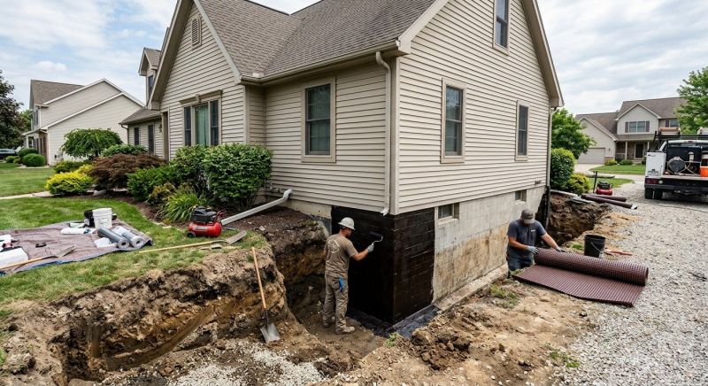Waterproofing project example